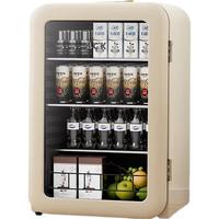 HCK 哈士奇 SC-130RBA-S 冰吧 115L 摩登黄