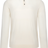 Massimo Dutti 男式翻领纯色休闲显瘦针织毛衣