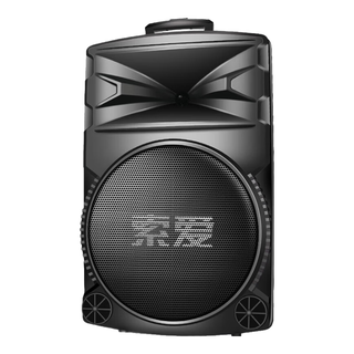 索爱（soaiy）A93 12英寸广场舞音响大功率低音炮移动户外K歌蓝牙拉杆麦克风音箱扩音器无线话筒摊摆摊喇叭 12英寸+双话筒+耳麦