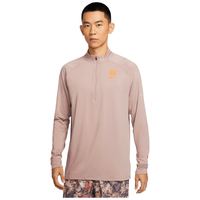 Nike 【圣诞配色】半拉链休闲时尚日常 男子长袖T恤