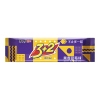 康师傅 3+2 苏打夹心饼干 果香蓝莓味 125g