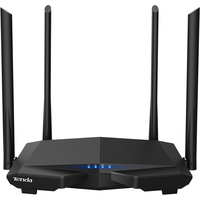 Tenda 腾达 AC6 双频1200M 家用百兆无线路由器 Wi-Fi 5 单个装 黑色