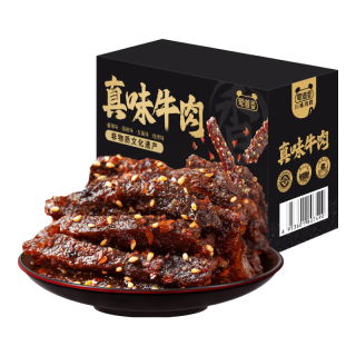 蜀道香 真味系列牛肉干麻辣牛肉干 400g/盒