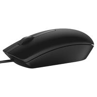 DELL 戴尔 MS116 有线鼠标 1000DPI 黑色 5只装