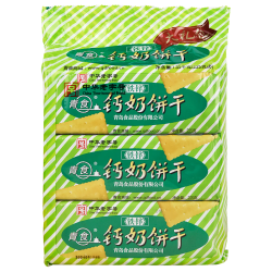 青食 铁锌钙奶饼干大礼包 1350g饼干糕点礼品青岛特产代餐点心