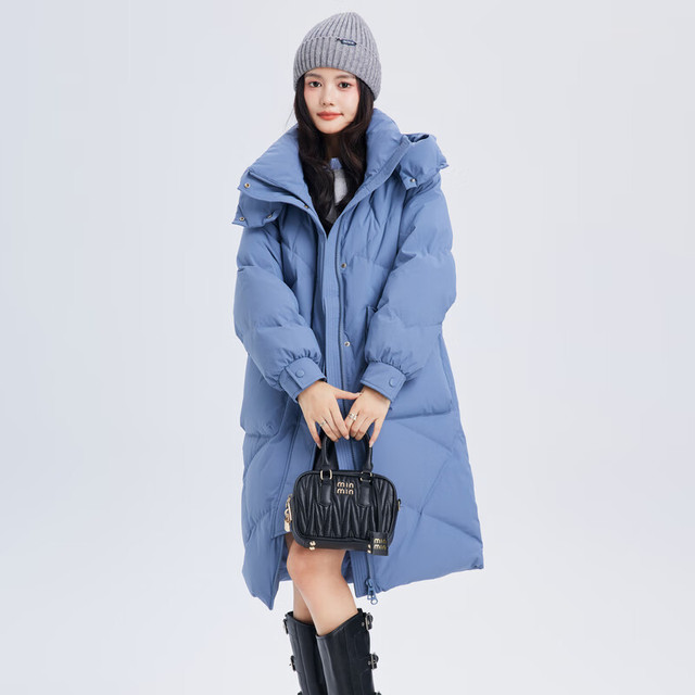 雪中飞 冬女士中长款羽绒服 多色可选