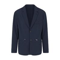 EMPORIO ARMANI/阿玛尼秋冬男士泡泡纱单排扣西装外套