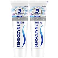 SENSODYNE 舒适达 基础护理系列 抗敏感美白配方牙膏 100g*2