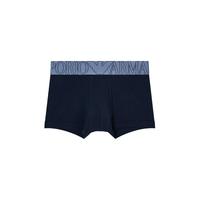 【圣诞】EMPORIO ARMANI/阿玛尼秋冬男印花平角内裤轻奢 【纯棉微弹】阿玛尼蓝色 XL