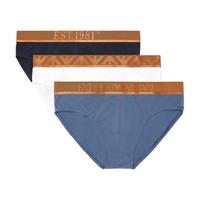 【圣诞】EMPORIO ARMANI/阿玛尼秋冬男士三条装三角内裤