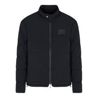 EMPORIO ARMANI/阿玛尼冬季男士90白鸭绒短款面包羽绒服外套