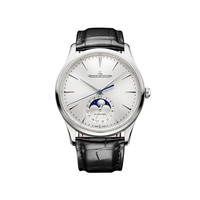 PLUS会员：积家 大师系列 月相机械男表 瑞表 皮带白盘 39mm 1368430