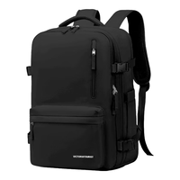 victoriatourist 维多利亚旅行者 双肩包女旅行背包男大容量旅行包短途旅行包V7051 黑色-独立鞋仓/干湿分离