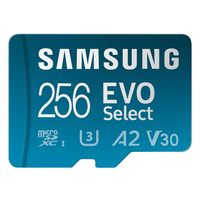 Samsung 三星 256GB MicroSD内存卡含适配器 U3A2V30 C10 UHS-I 读写160MBs 4K高清 手机平板游戏机相机存储卡
