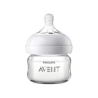 AVENT 新安怡 自然顺畅系列 SCF677/13 玻璃奶瓶 60ml 0月