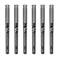 PILOT 百乐 BXC-V5 拔帽中性笔 蓝色 0.5mm 单支装+墨囊 蓝色 2盒