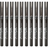 uni 三菱 UB-155 拔帽速干中性笔 蓝色 0.5mm 10支装