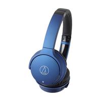 audio-technica 铁三角 AR3BT 耳罩式头戴式蓝牙耳机 蓝色