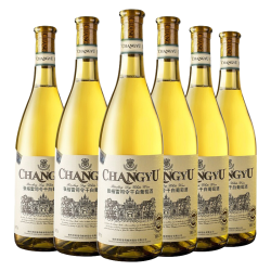 张裕 HANGYU 张裕 红酒雷司令特选级干白葡萄酒750mlx6瓶婚庆婚宴整箱装聚会