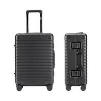 京东京造 铝镁合金拉杆箱 幻影黑 20英寸