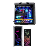 华硕(ASUS)ROG GX601太阳神机箱白色 台式机组装电脑机箱 电竞主机ROG全家桶机箱 灯板4件套+翻毛皮