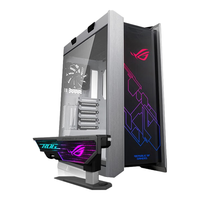 华硕(ASUS)ROG GX601太阳神机箱白色 台式机组装电脑机箱 电竞主机ROG全家桶机箱 【套餐特优】太阳神601白+大力神支架