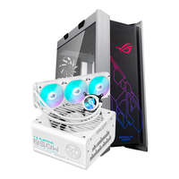 华硕(ASUS)ROG GX601太阳神机箱白色 台式机组装电脑机箱 电竞主机ROG全家桶机箱 太阳神601+吹雪360+天选850W