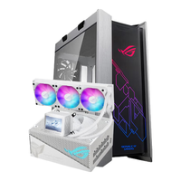 华硕(ASUS)ROG GX601太阳神机箱白色 台式机组装电脑机箱 电竞主机ROG全家桶机箱 太阳神601+龙神360白+雷鹰1000W