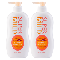 SUPER MILD 惠润 沐浴露 淡雅柑桔香型 650ml*2