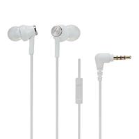 audio-technica 铁三角 ATH-CK350iS 通话版 入耳式有线耳机 白色