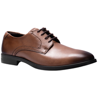 ecco 墨本系列 男士德比鞋 621634 琥珀色/棕色 40