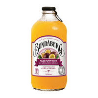 BUNDABERG 宾得宝 含气果汁饮料 百香果味 375ml*24瓶