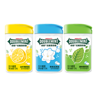 DOUBLEMINT 绿箭 无糖薄荷糖 冰柠薄荷味 12g