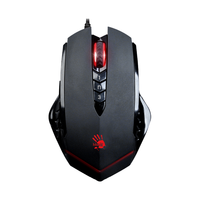 A4TECH 双飞燕 血手幽灵 V8M 激活版 有线鼠标 3200DPI 黑色+逆战挂机基础版