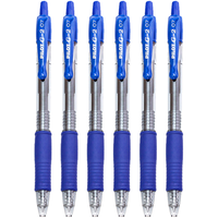 PILOT 百乐 BL-G2-7 按动中性笔 蓝色 0.7mm 6支装