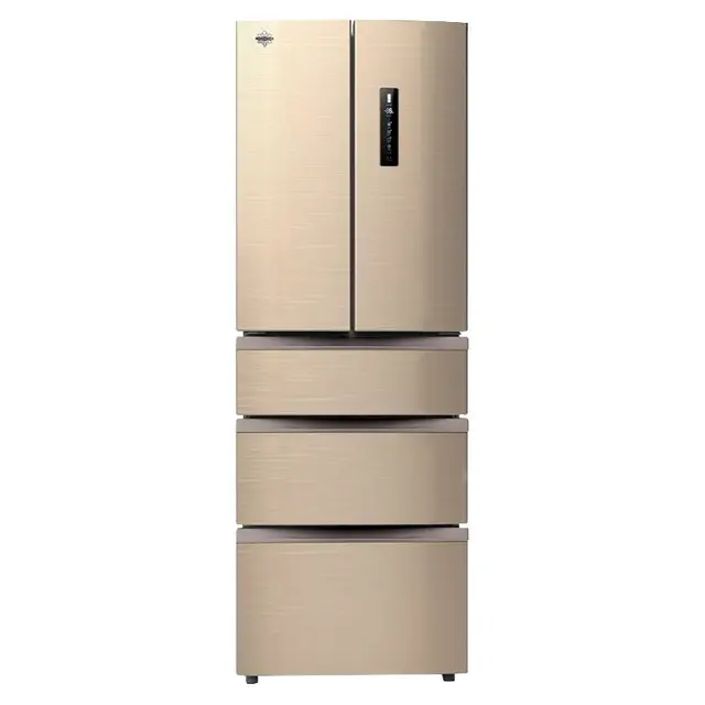 KINGHOME 晶弘 BCD-325WPQC 单循环 风冷多门冰箱 325L 摩卡金