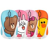 logitech 罗技 LINE FRIENDS 2.4G蓝牙 无线鼠标 1000DPI 可妮兔