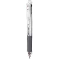斑马牌 斑马 J3J2 按动三色多功能中性笔 白色杆 0.5mm 单支装