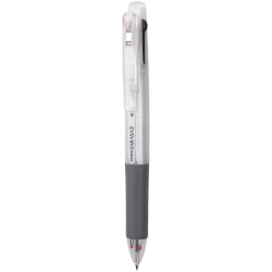斑马牌 斑马 J3J2 按动三色多功能中性笔 白色杆 0.5mm 单支装
