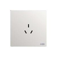 ABB 轩致系列 16A空调插座 雅典白