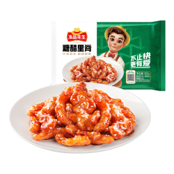 冻品先生 方便 预制菜  糖醋里脊 302g 酸甜味 袋装