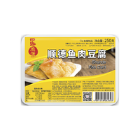 四海 顺德鱼肉豆腐 豆类制品 250g 盒装