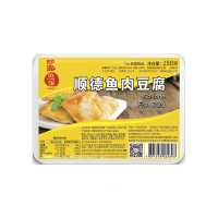 四海鱼蛋 四海 顺德鱼肉豆腐 豆类制品 250g 盒装
