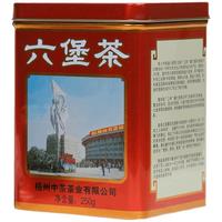 中茶 梧州窖藏六堡茶2015年陈化老八中工体罐红罐250g