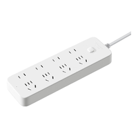 BULL 公牛 GN-B2440 四位两孔+四位五孔总控插排 白色 3m