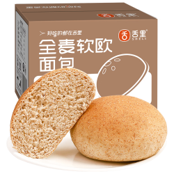 舌里 0脂肪 全麦软欧面包 800g