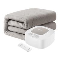 苏泊尔 电热毯双人水暖毯电褥子家用调温除湿除螨水热毯水循环水