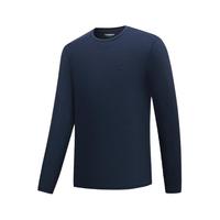 EMPORIO ARMANI 阿玛尼 鹰标Logo圆领长袖T恤