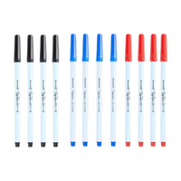 慕那美（monami）水性中性笔0.7mm极简风学习办公签字勾线手绘草图笔Sign Pen351 蓝色3支装04010-02 351系列蓝色3支装