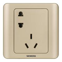 SIEMENS 西门子 vista远景系列 5UB82183NC03 错位五孔插座 金棕色